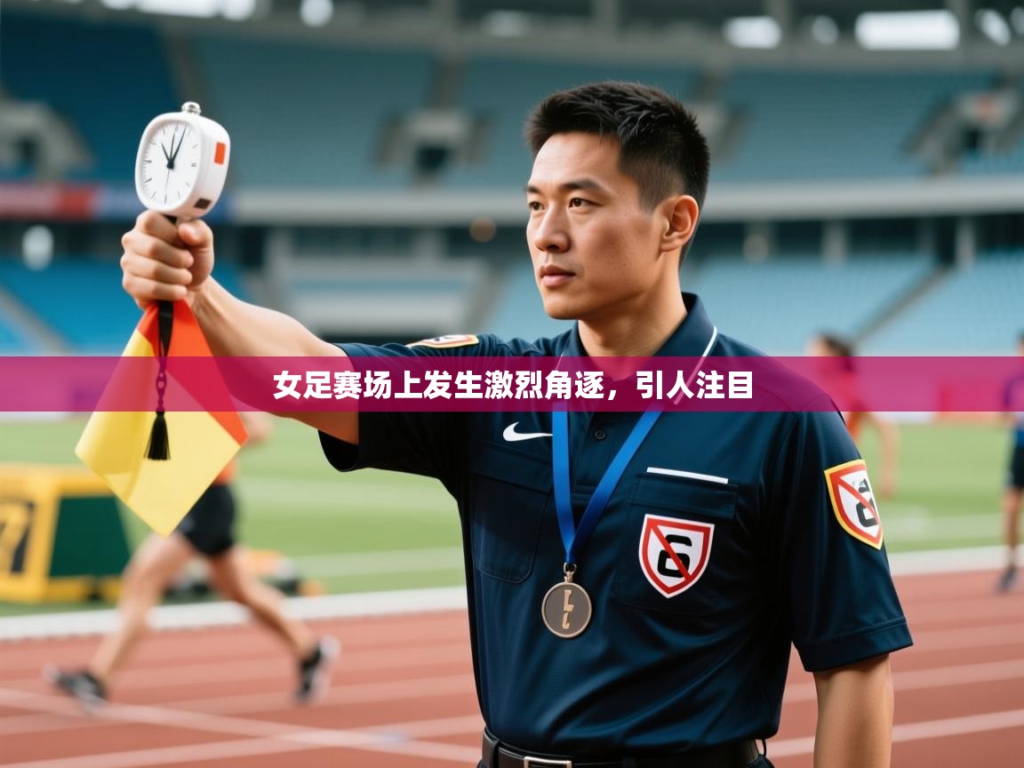 女足赛场上发生激烈角逐，引人注目